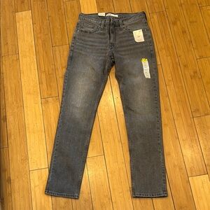 Signature by Levi Strauss Gray Slim Straight Jeans